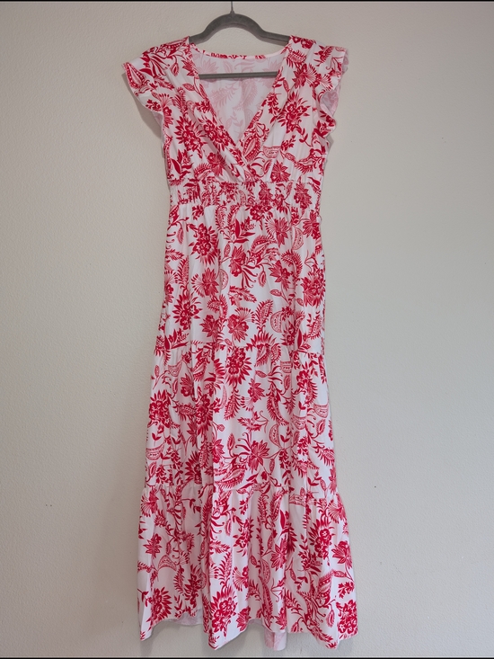SHEIN Dresses & Skirts - Floral Maxi Dress With Empire Waist Size Large